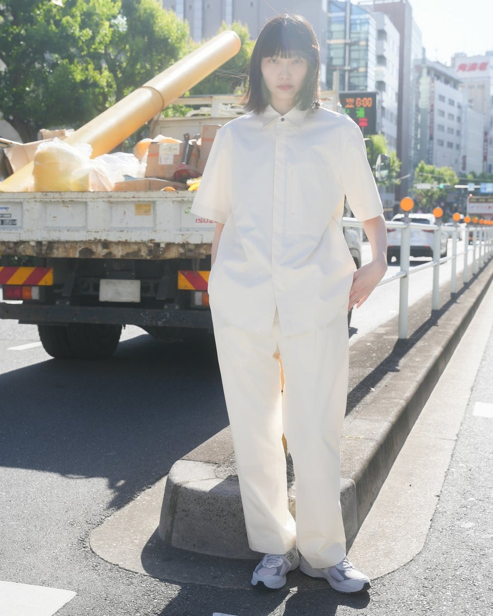 フライフロントショートスリーブシャツ