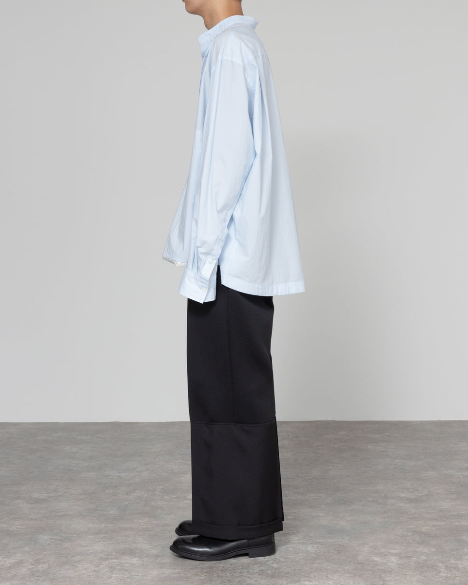【23AW】プルオーバースタンドカラーシャツ