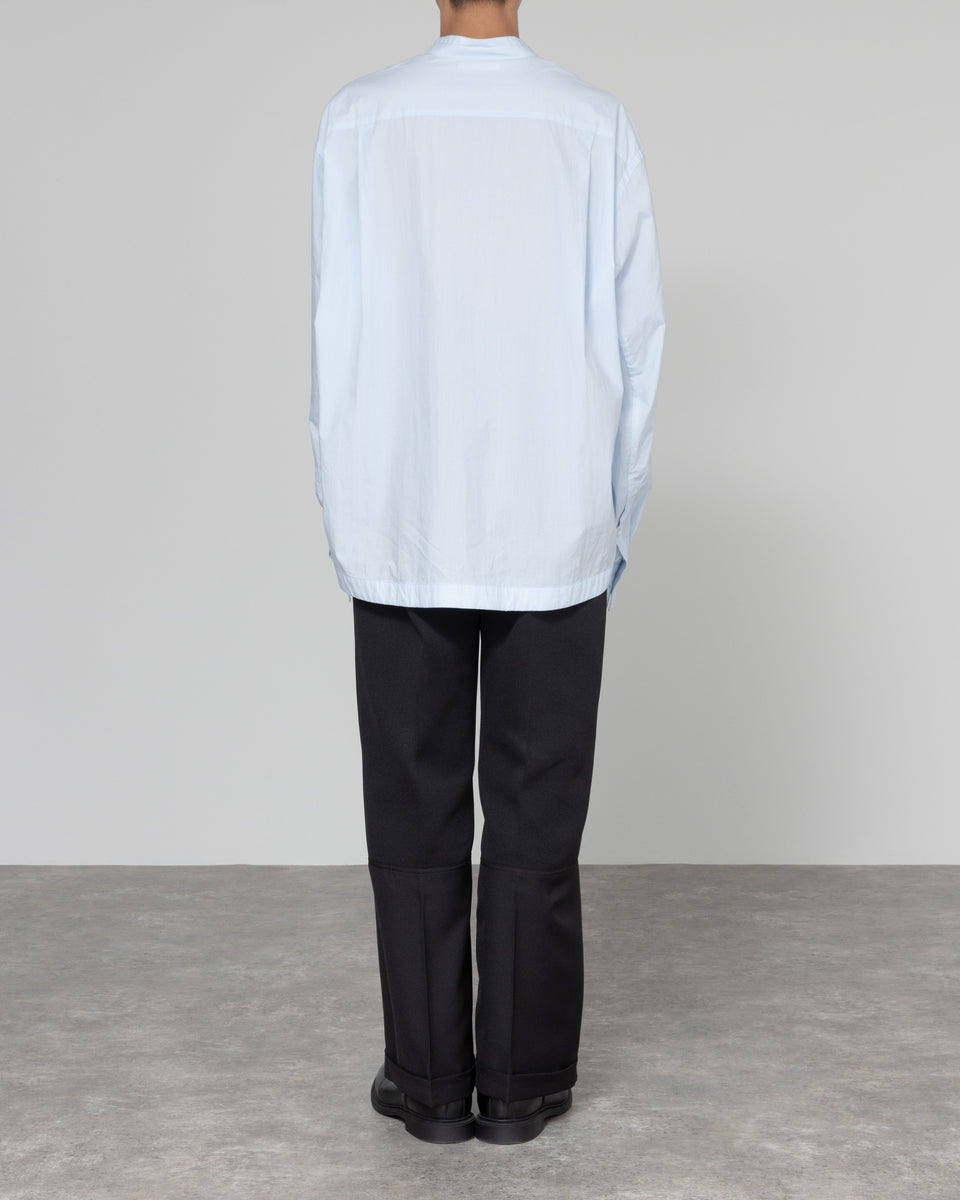 【23AW】プルオーバースタンドカラーシャツ