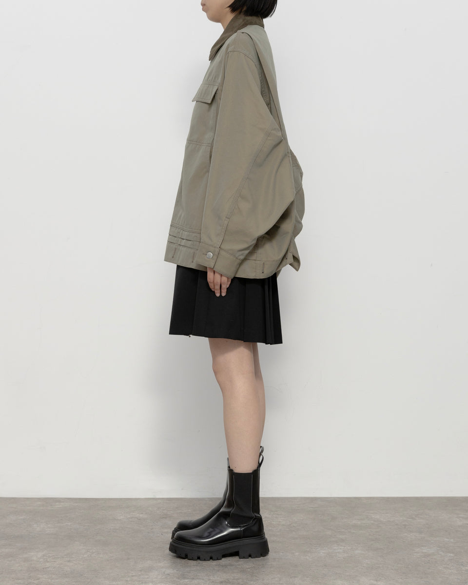 【23AW】ダブルエンドポストワークツイルブルゾン