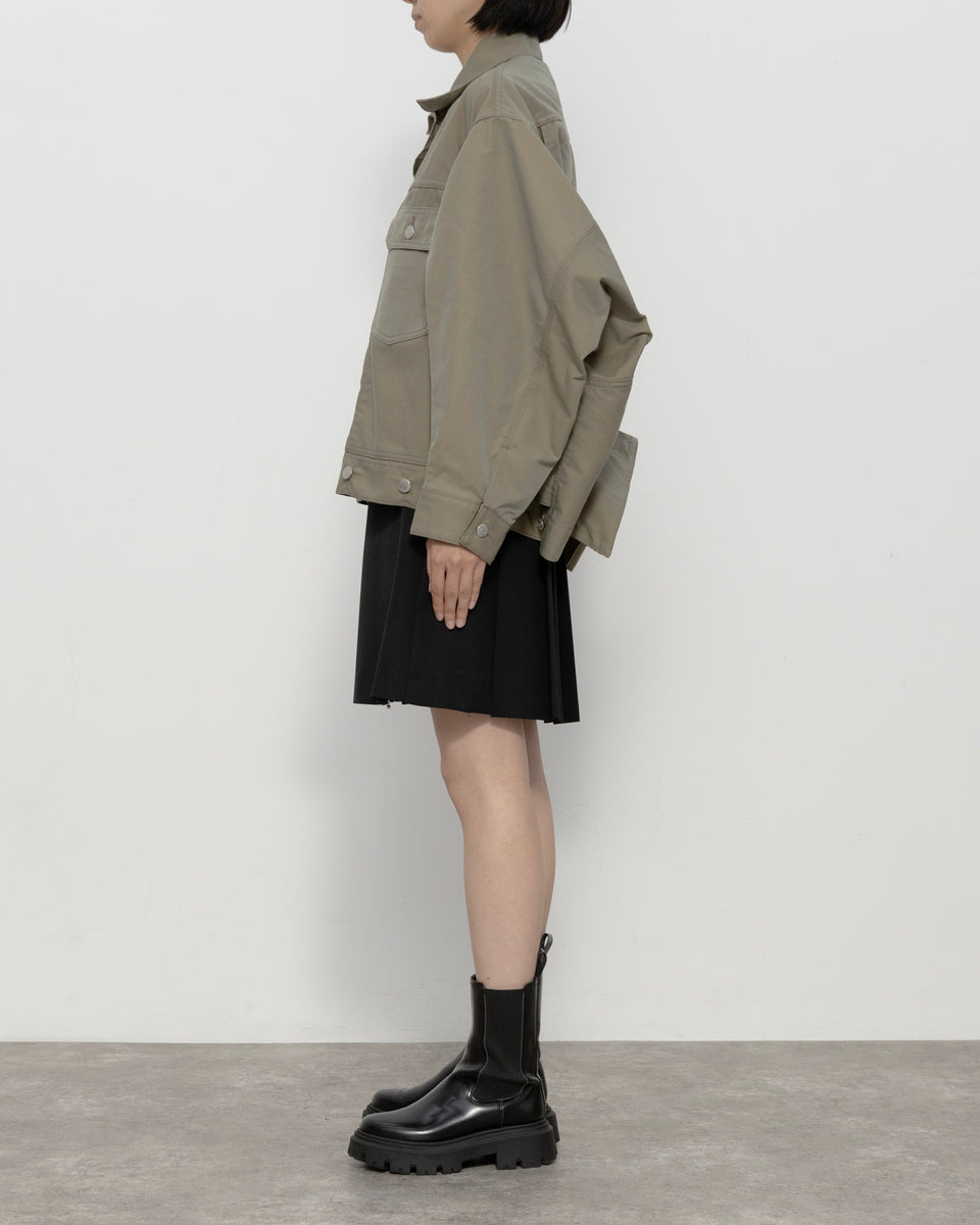 【23AW】ダブルエンドポストワークツイルブルゾン
