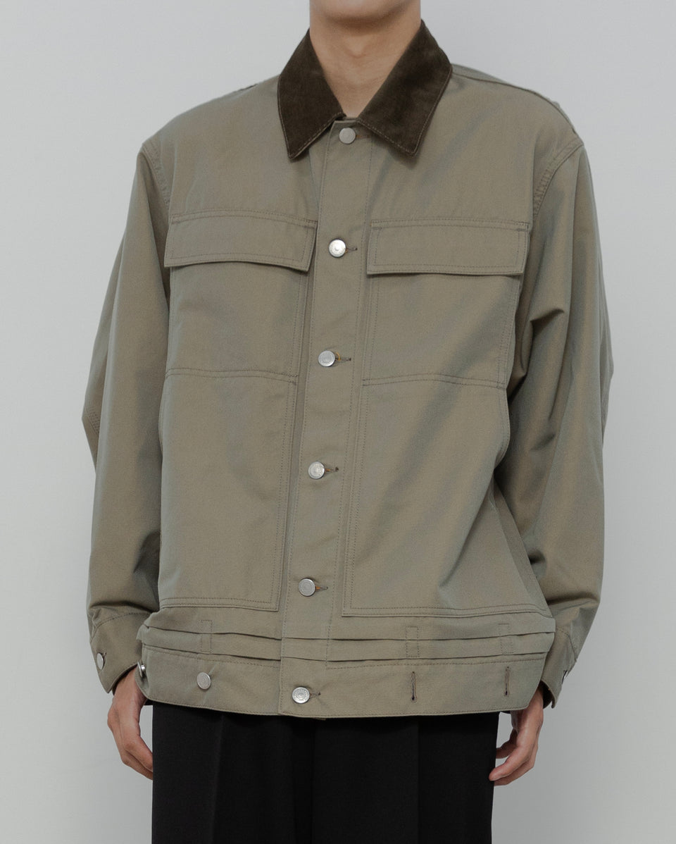 【23AW】ダブルエンドポストワークツイルブルゾン