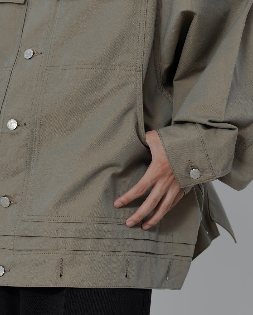 【23AW】ダブルエンドポストワークツイルブルゾン