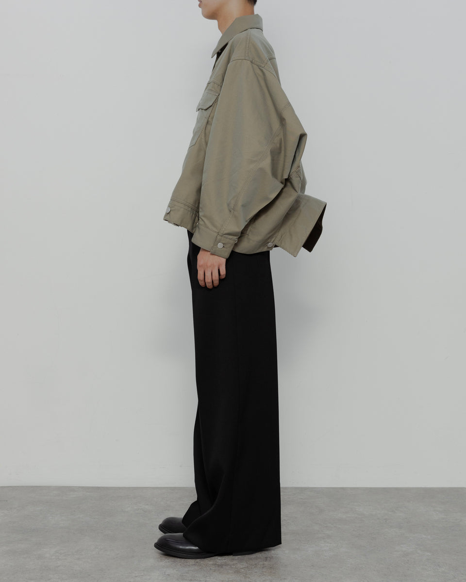 【23AW】ダブルエンドポストワークツイルブルゾン