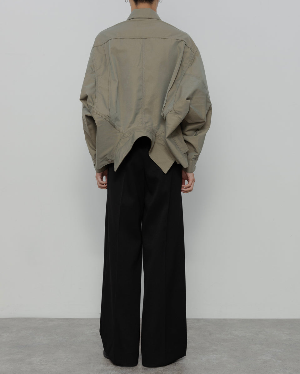 【23AW】ダブルエンドポストワークツイルブルゾン
