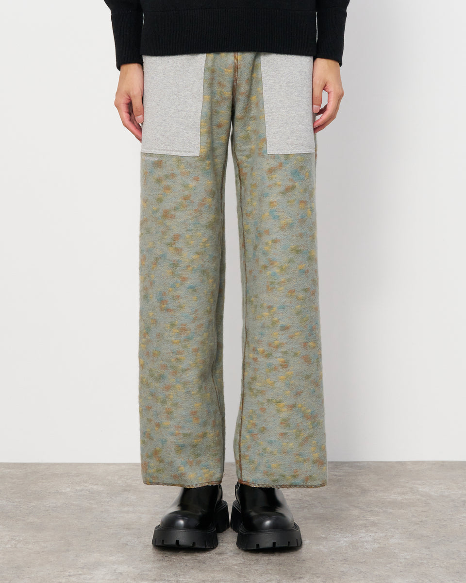 【23AW】リバーシブルスウェットパンツ