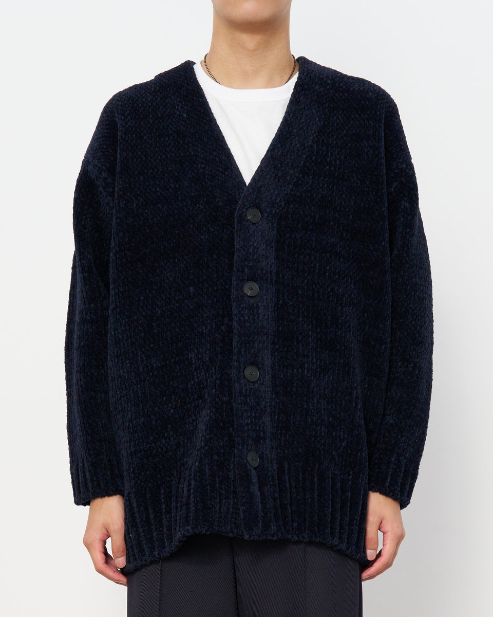【23AW】ウールモールオーバーサイズカーディガン