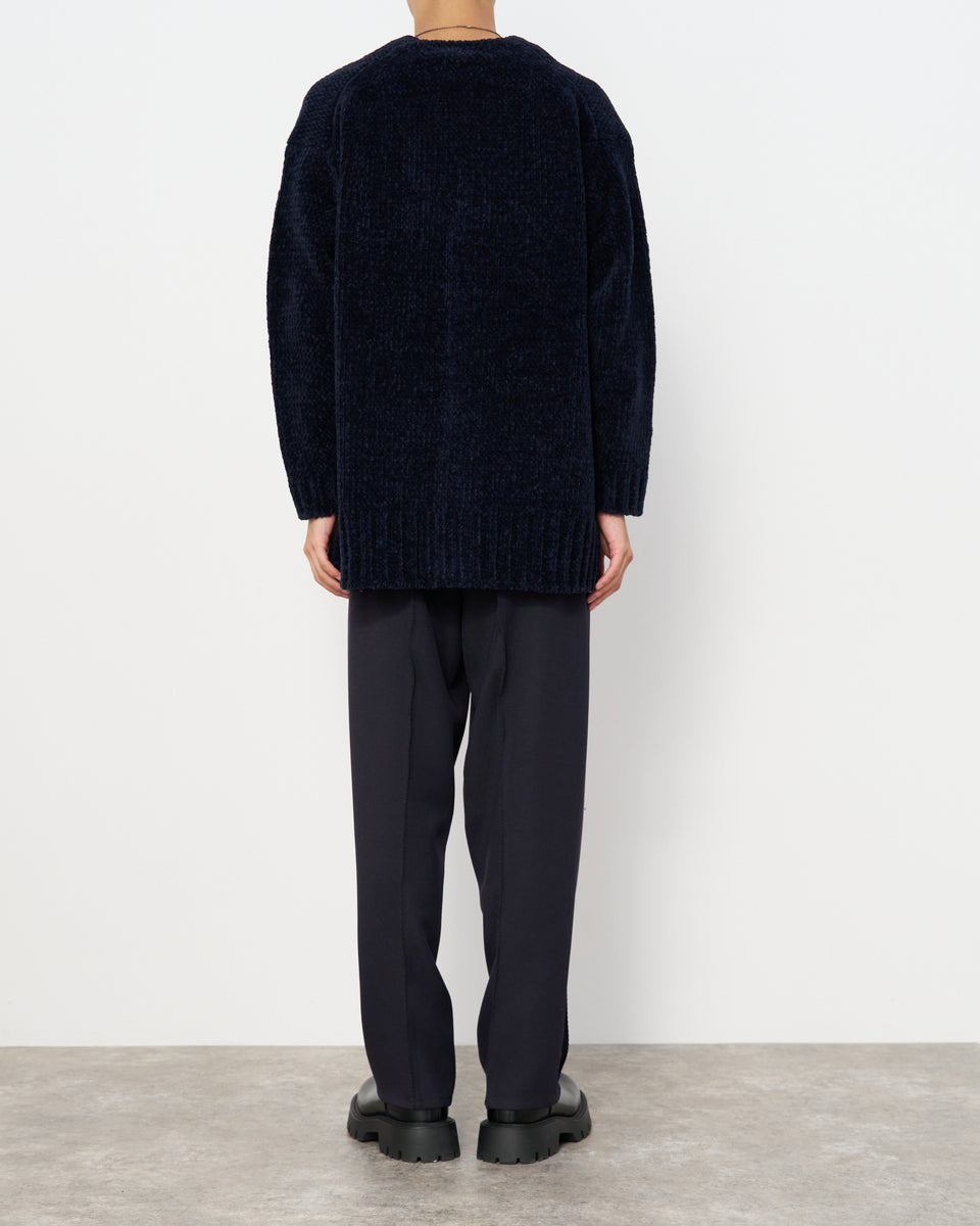 【23AW】ウールモールオーバーサイズカーディガン