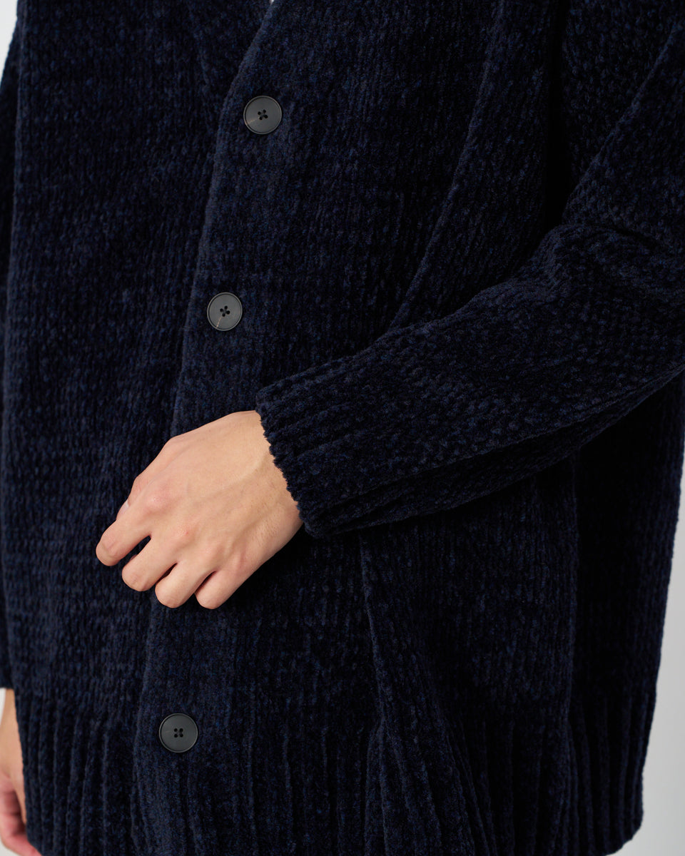 【23AW】ウールモールオーバーサイズカーディガン