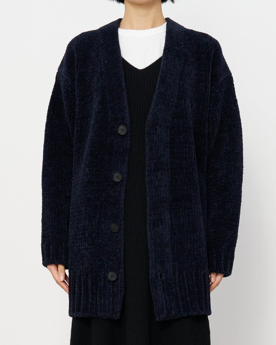 【23AW】ウールモールオーバーサイズカーディガン