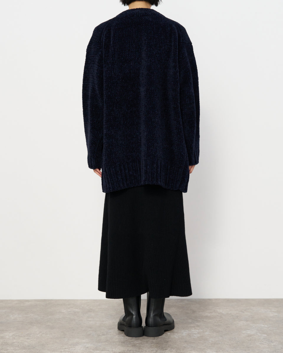 【23AW】ウールモールオーバーサイズカーディガン