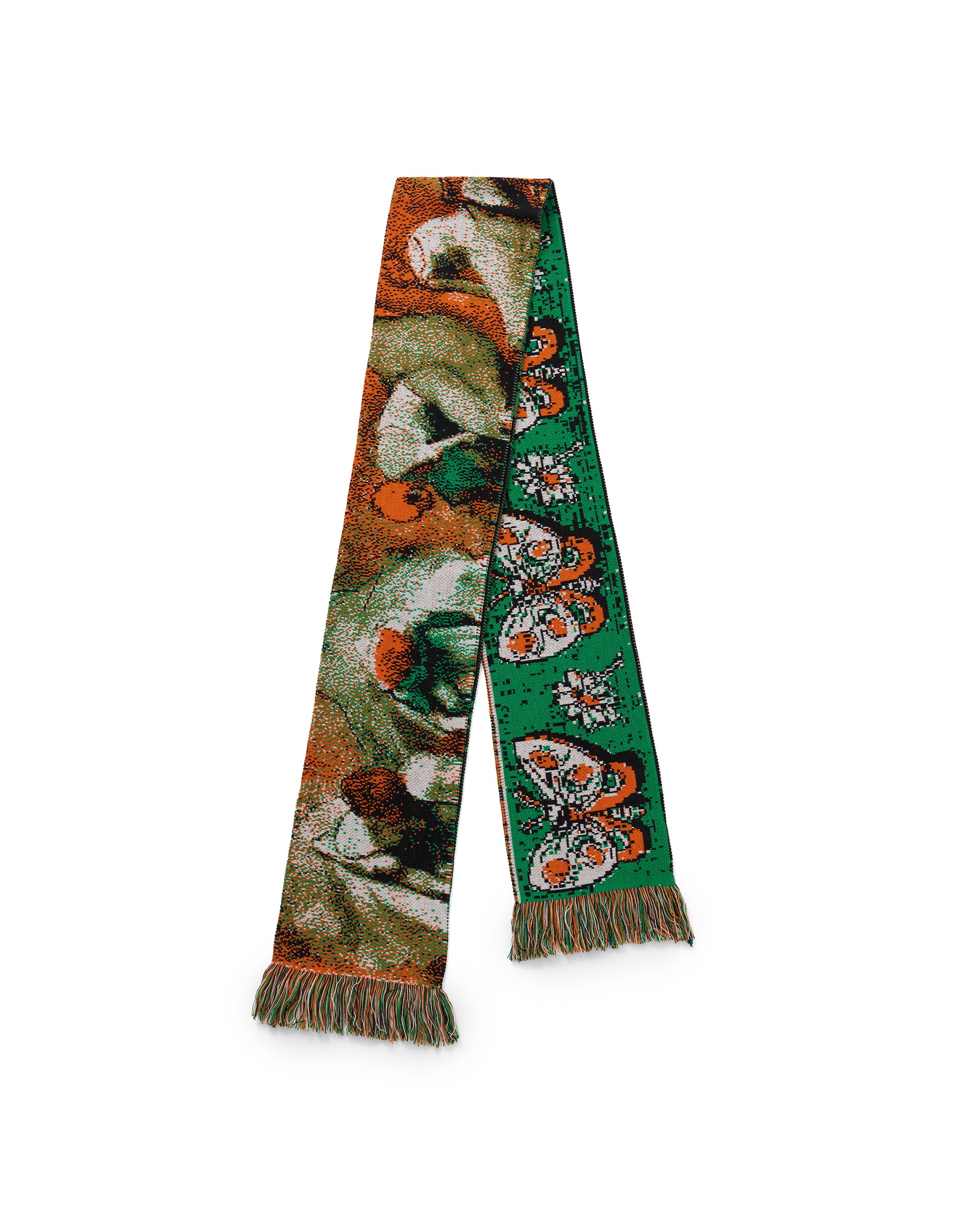 MONTMARTRE NEW YORK マフラー グリーン MONTMARTRE NEW YORK