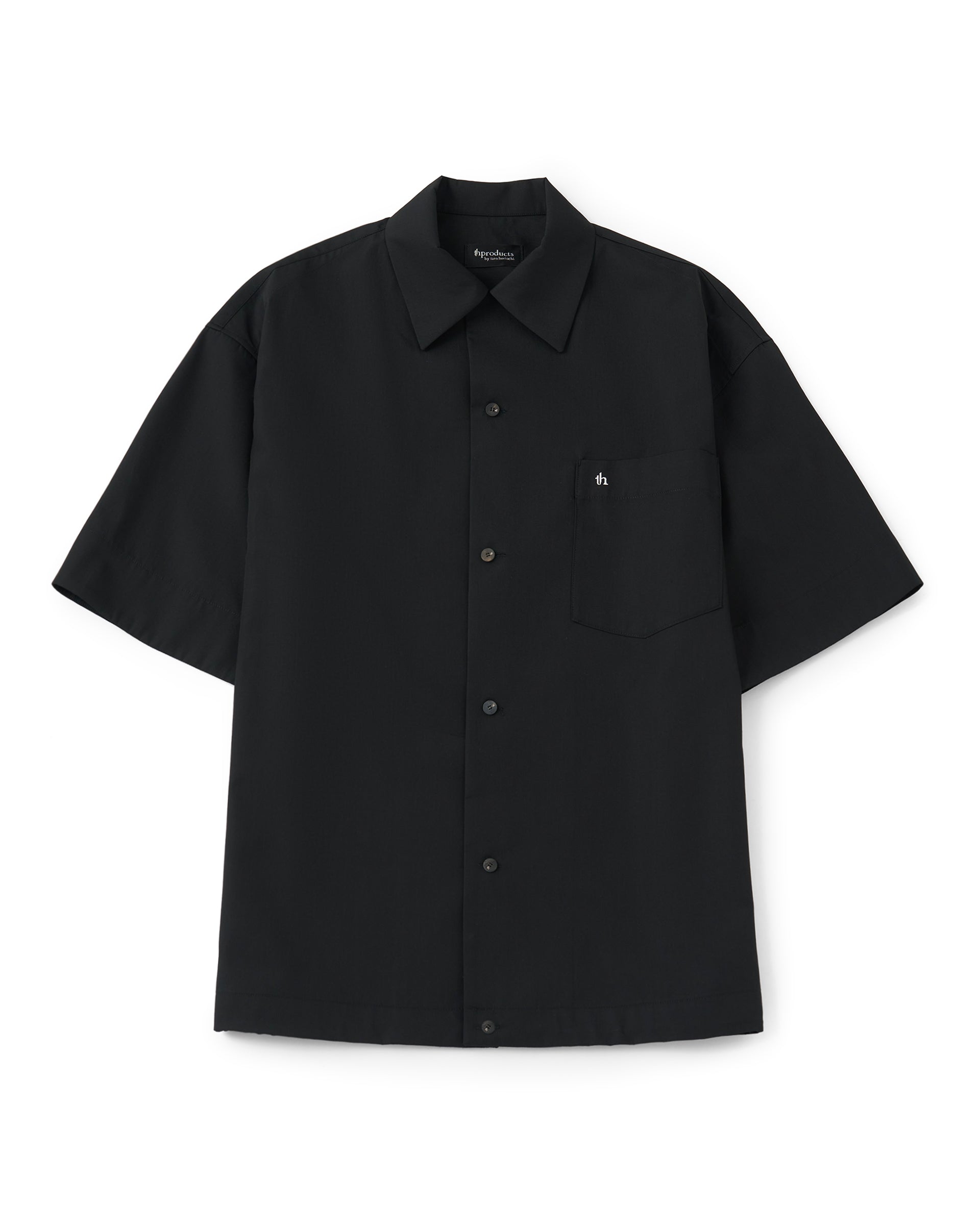 th products】オープンカラーシャツ（MID） | シンプル ポケット