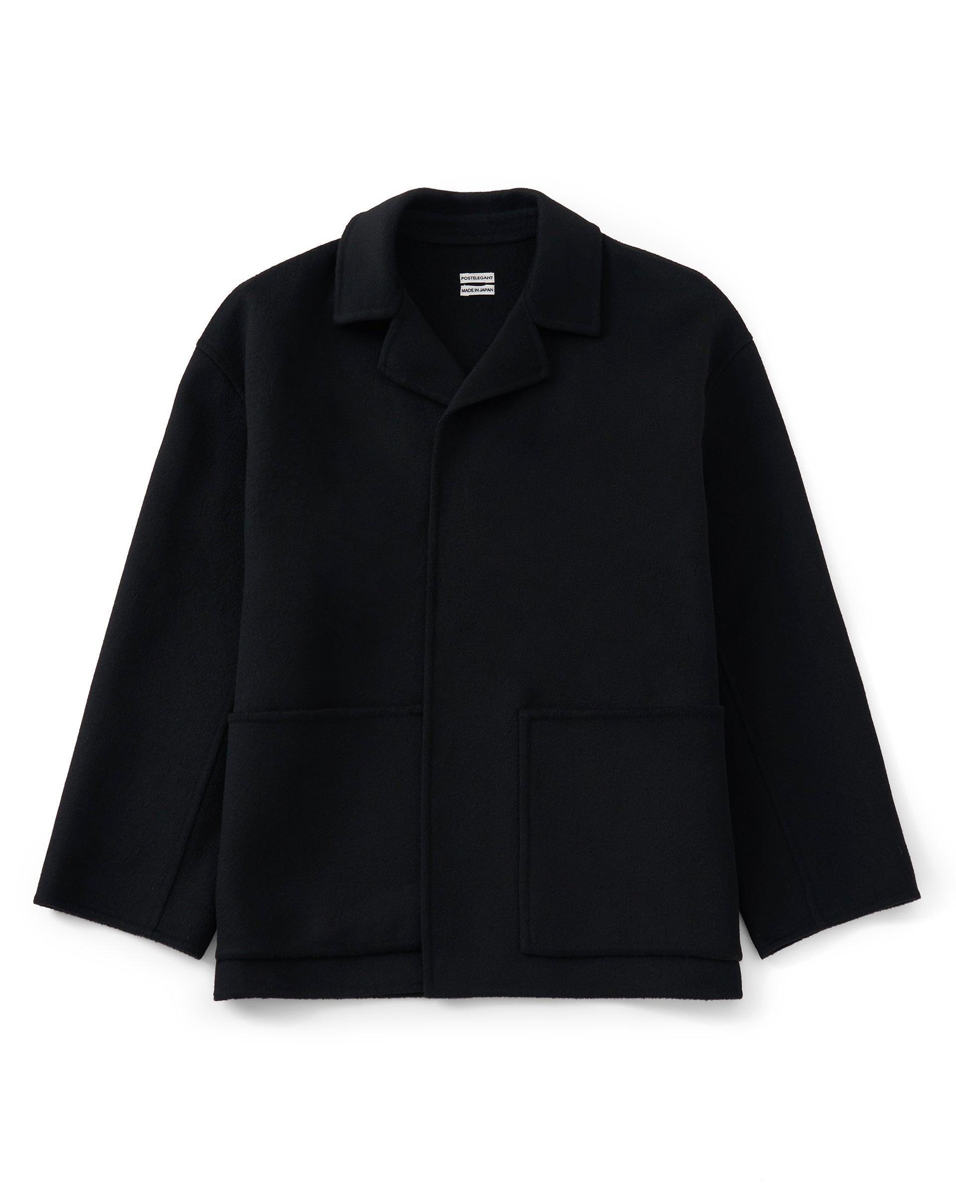 新品 POSTELEGANT 24AW ウールリバーコート L 新品 POSTELEGANT 24AW ウールリバーコート L - メルカリ