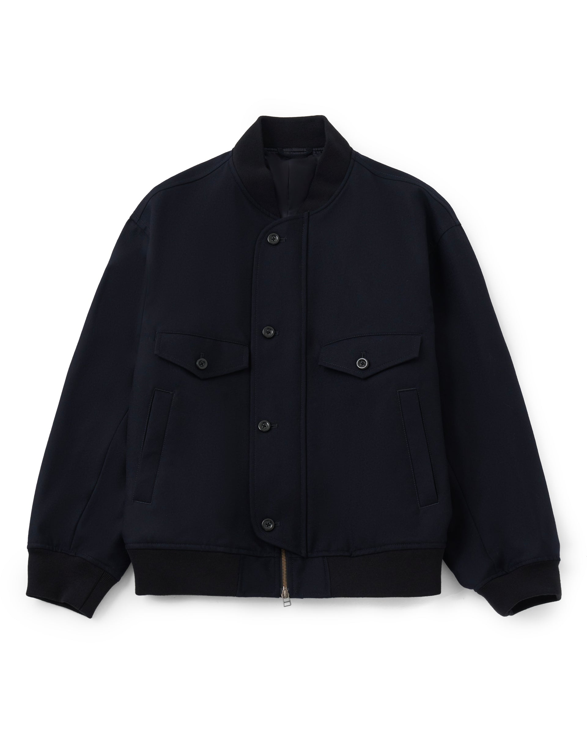 ジャケット・アウター UJOH 21aw volume sleeve blouson UJOH HOMME / ウジョーオム】別注 ZIP Stand Collar Blouson