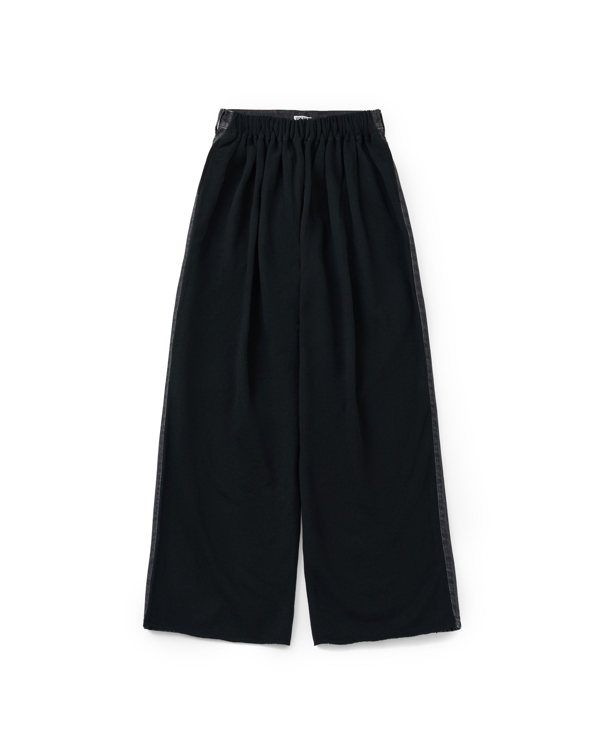 INSCRIRE】ハイブリッドスウェットデニムパンツ – ファッション