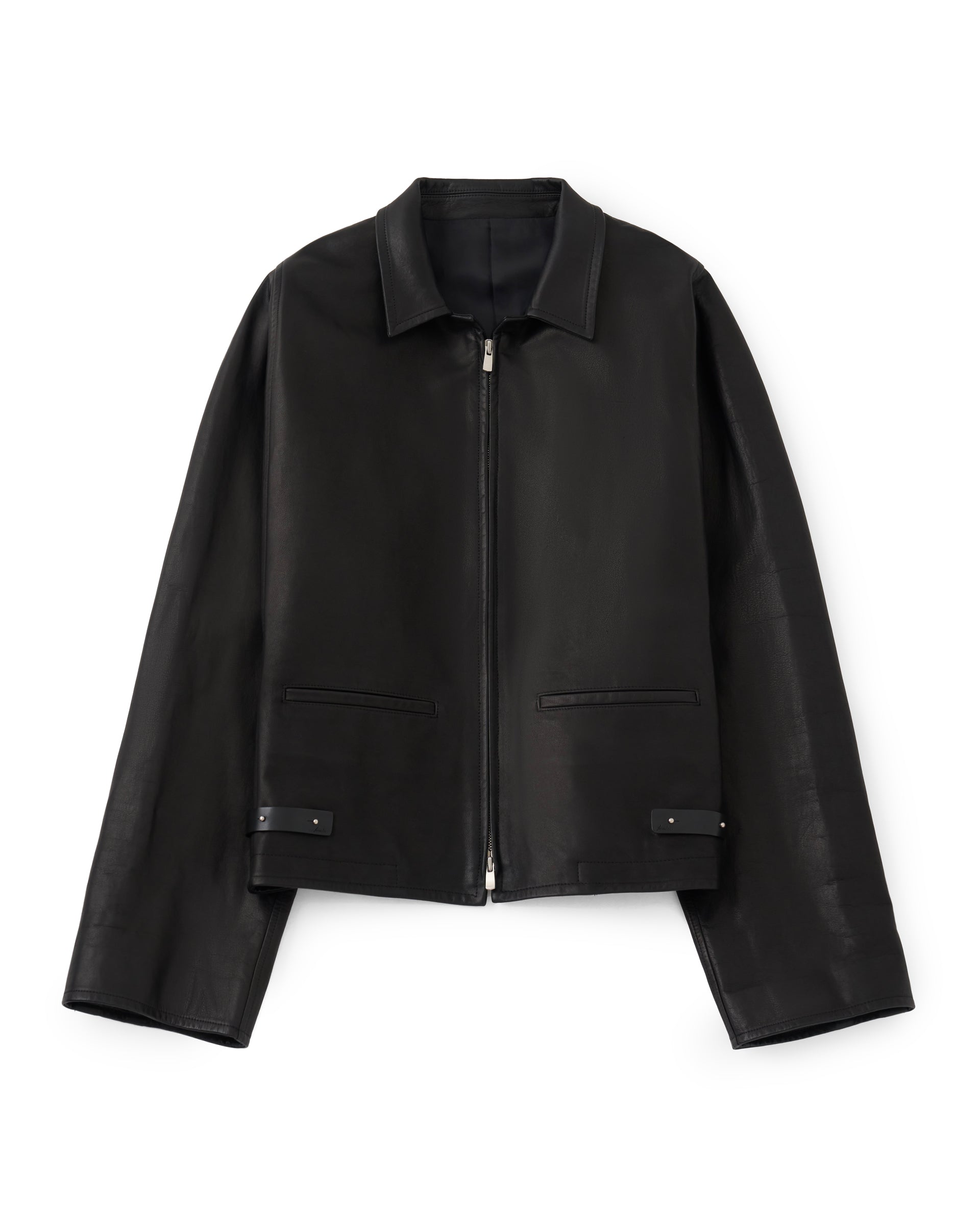 IRENISA イレニサ　24ss レザー　ジャケット　ライダース　ブラック　2 IRENISA イレニサ 24ss レザー ジャケット ライダース ブラック 2