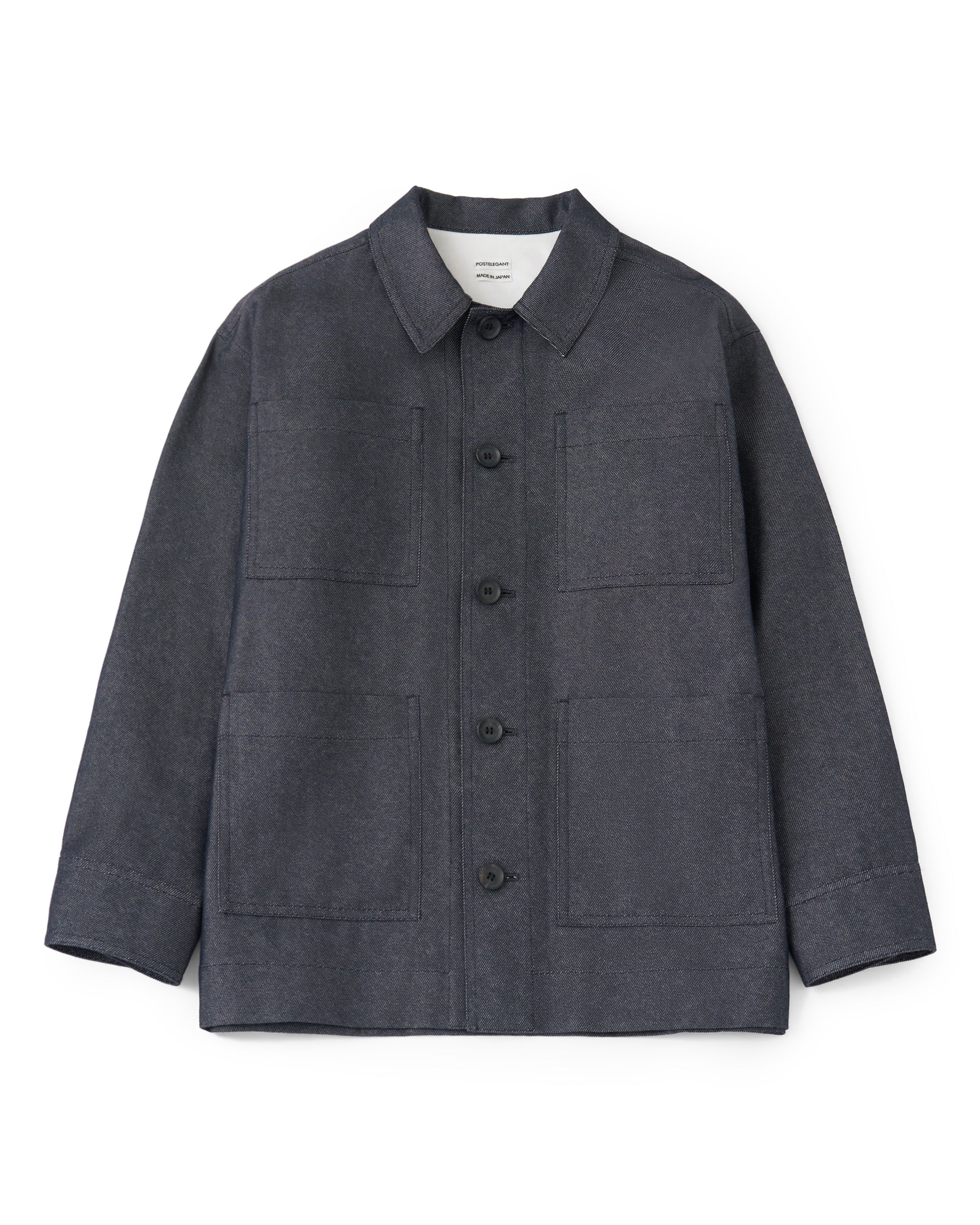 POSTELEGANT ポステレガント 和紙 ウール リバー ジャケット Postelegant / Washi Paper Wool Rever Jacket | Dresswell（ドレス