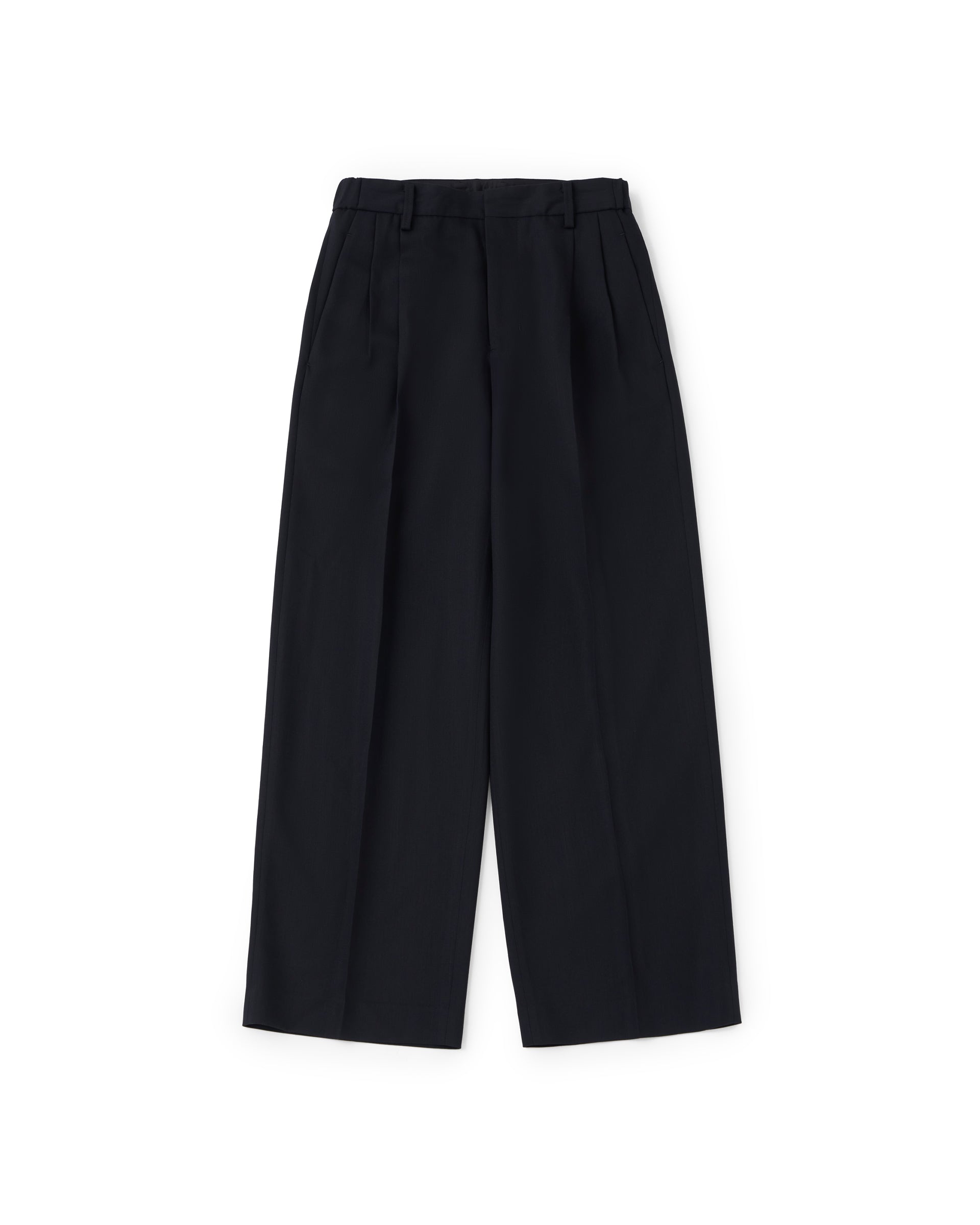 IRENISA】ツータックワイドトラウザーズ – ファッションスナップストア