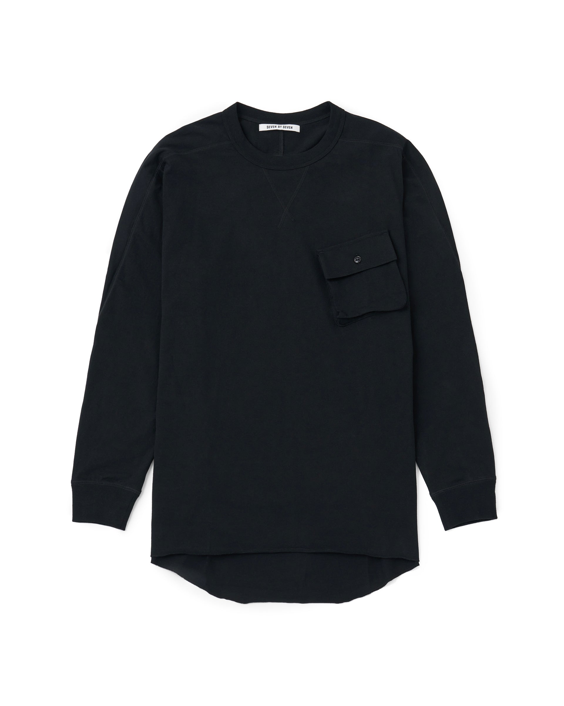 SEVEN BY SEVEN】ハンティングポケットTシャツ L/S – ファッション 