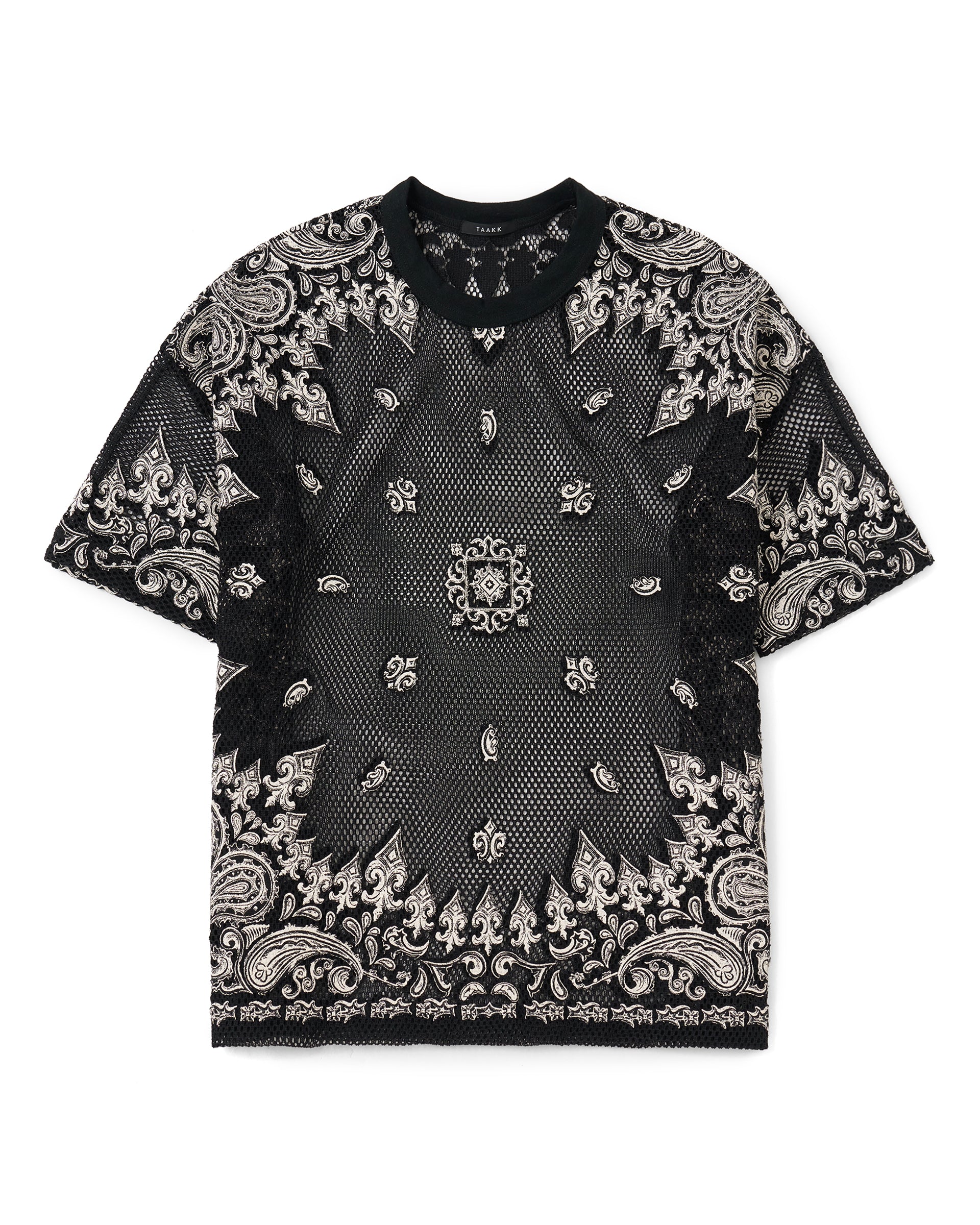 TAAKK】Tシャツ | メッシュ | 発泡プリント 立体 | F/STORE