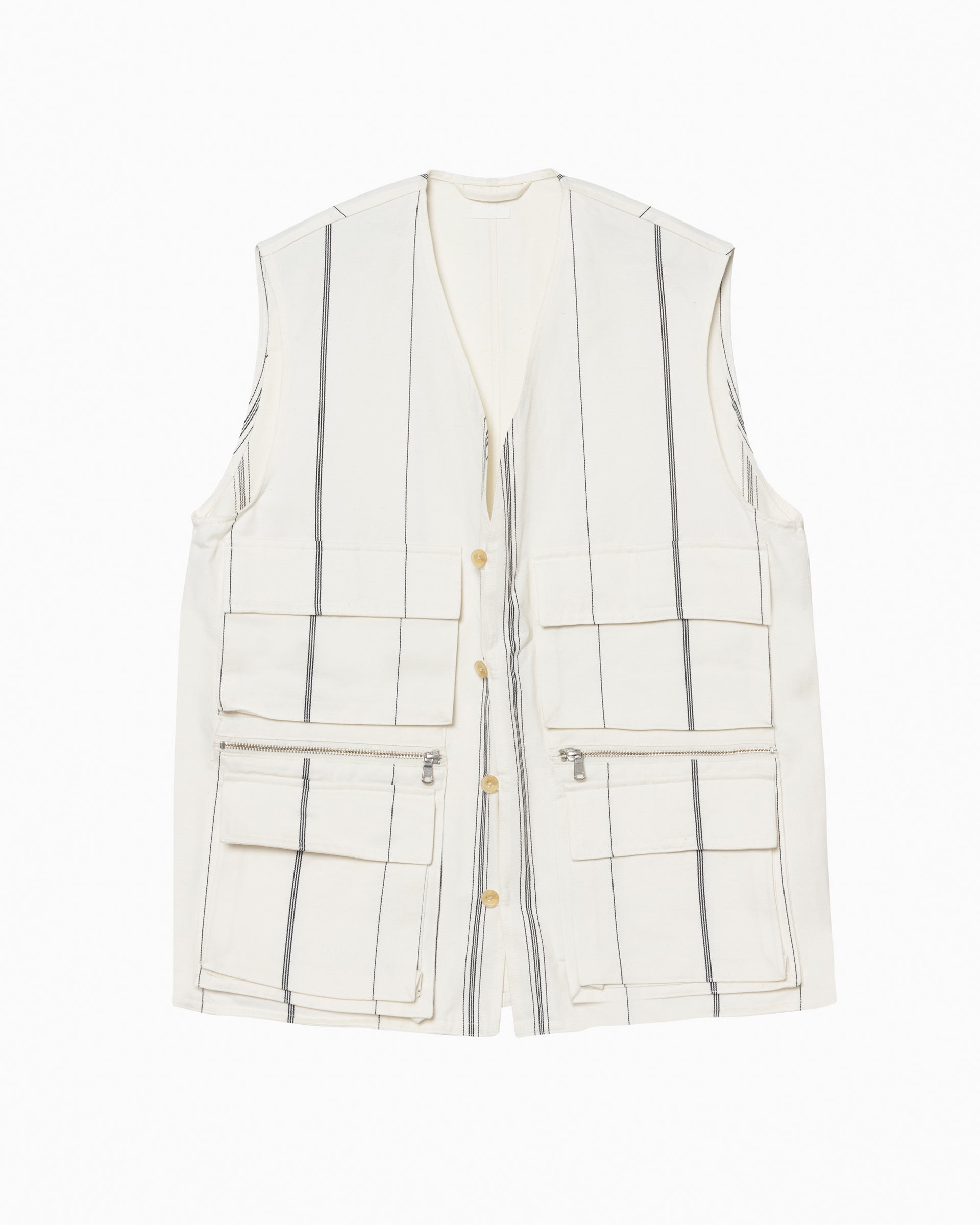 SEEALLしーおーる別注 LACE SCALE GILET ベすと　38 SEEALLしーおーる別注 LACE SCALE GILET ベすと 38