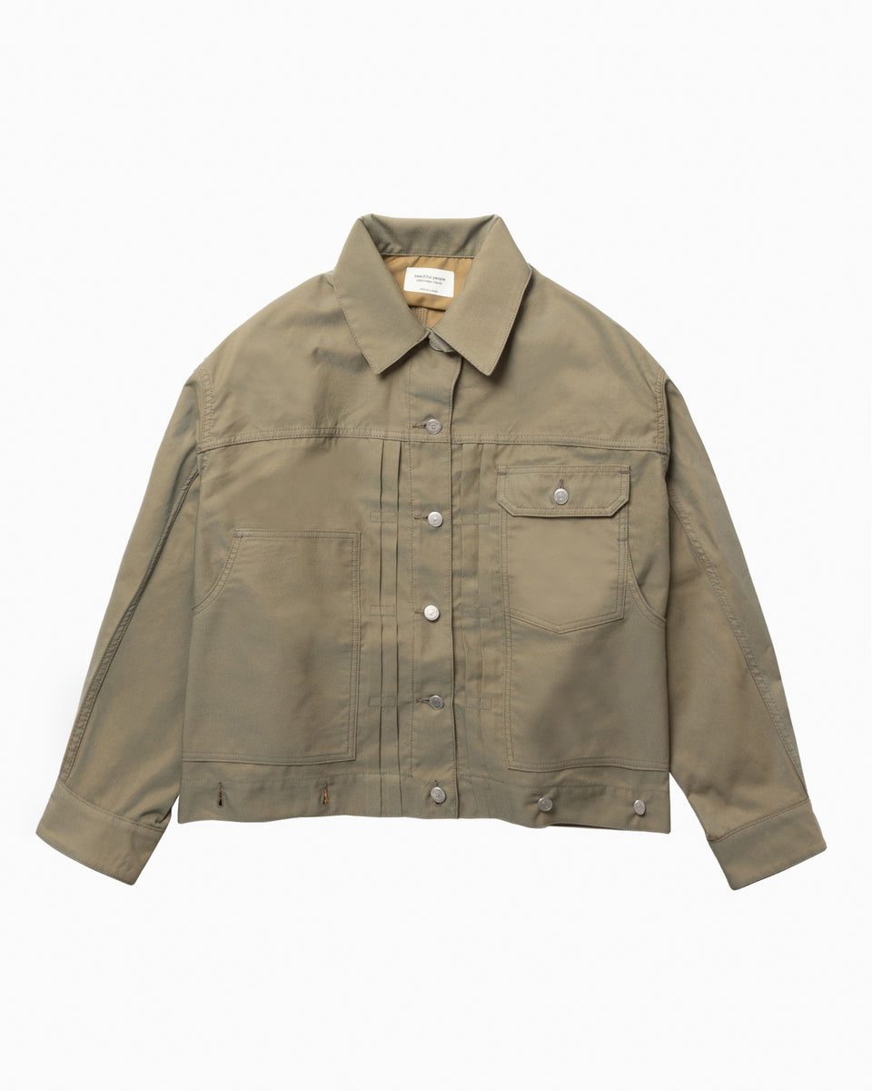 【23AW】ダブルエンドポストワークツイルブルゾン