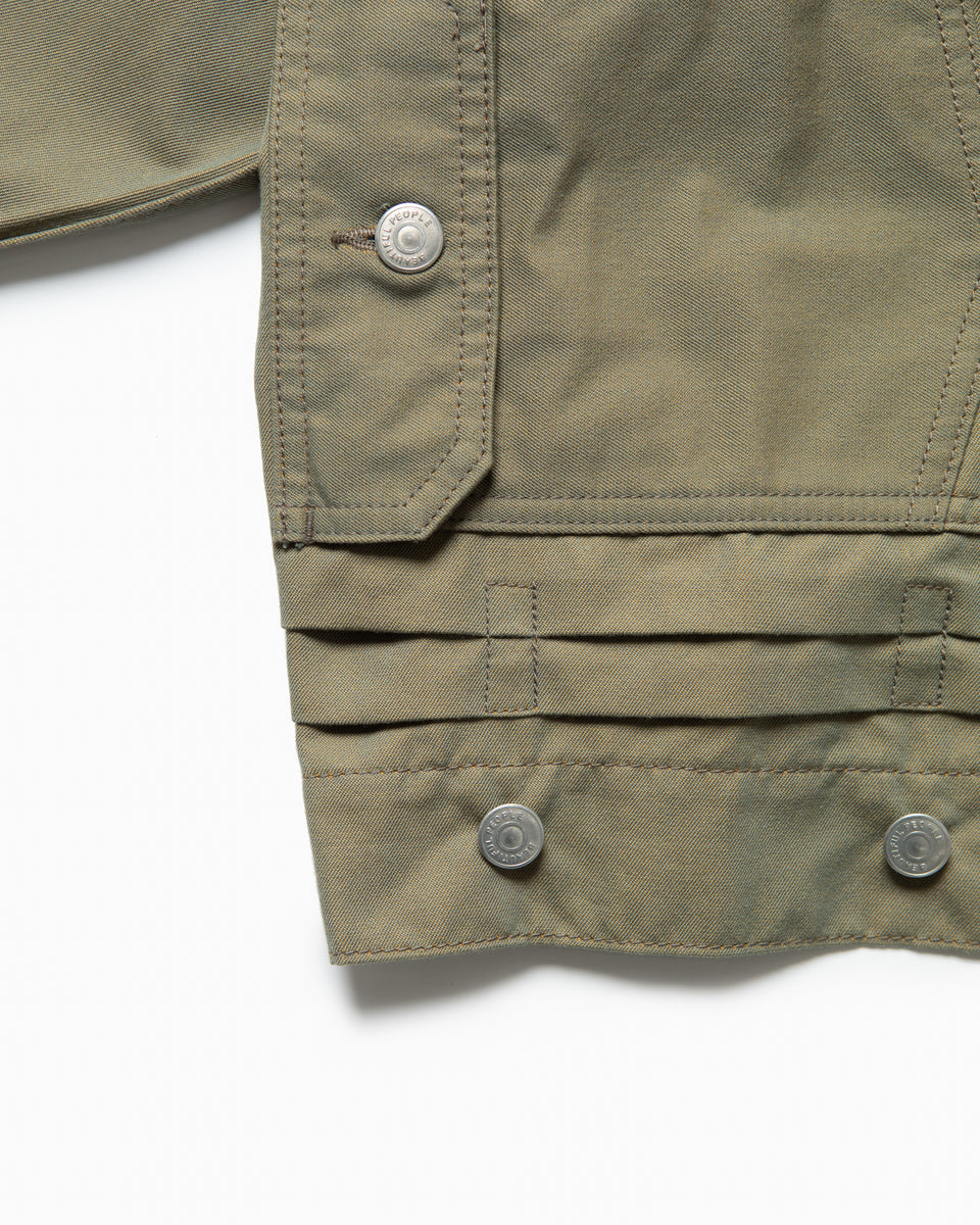 【23AW】ダブルエンドポストワークツイルブルゾン