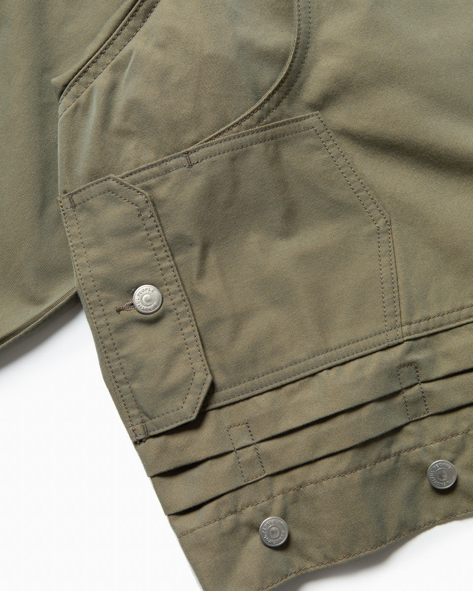 【23AW】ダブルエンドポストワークツイルブルゾン