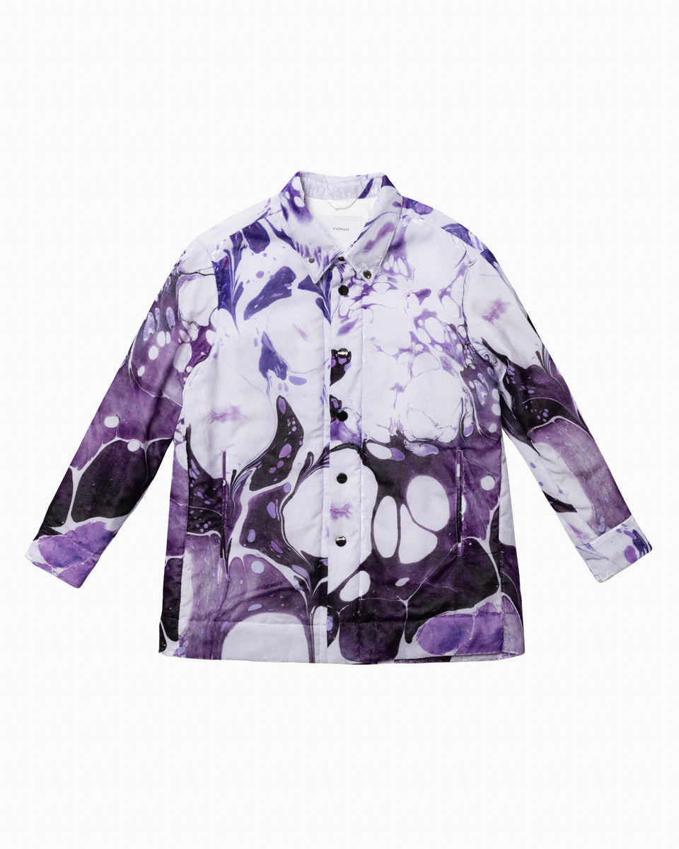 【23AW】ドロップショルダーシャツジャケット