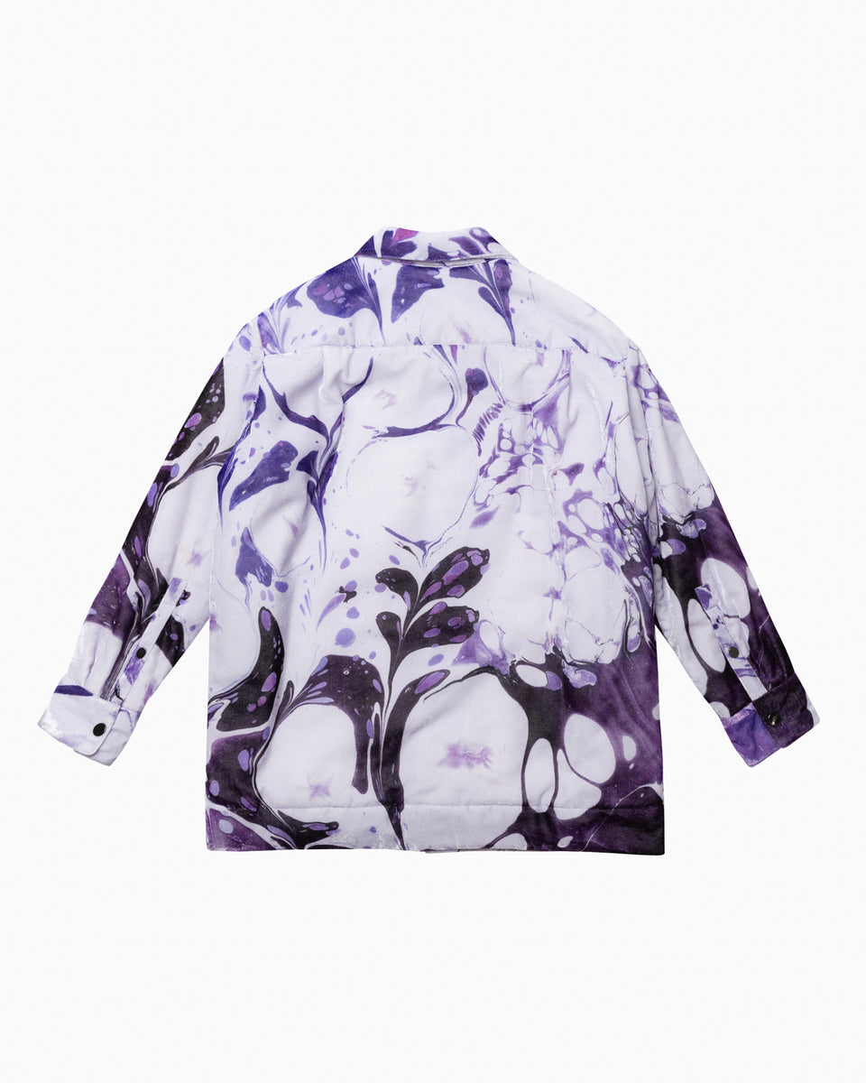 【23AW】ドロップショルダーシャツジャケット