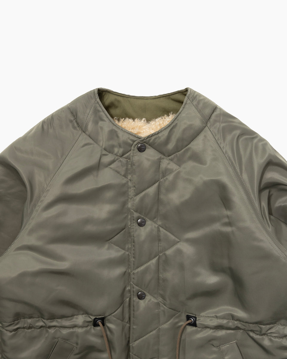 【23AW】<ジェーン スミス>ダブルニードルファーリバーシブルジャケット