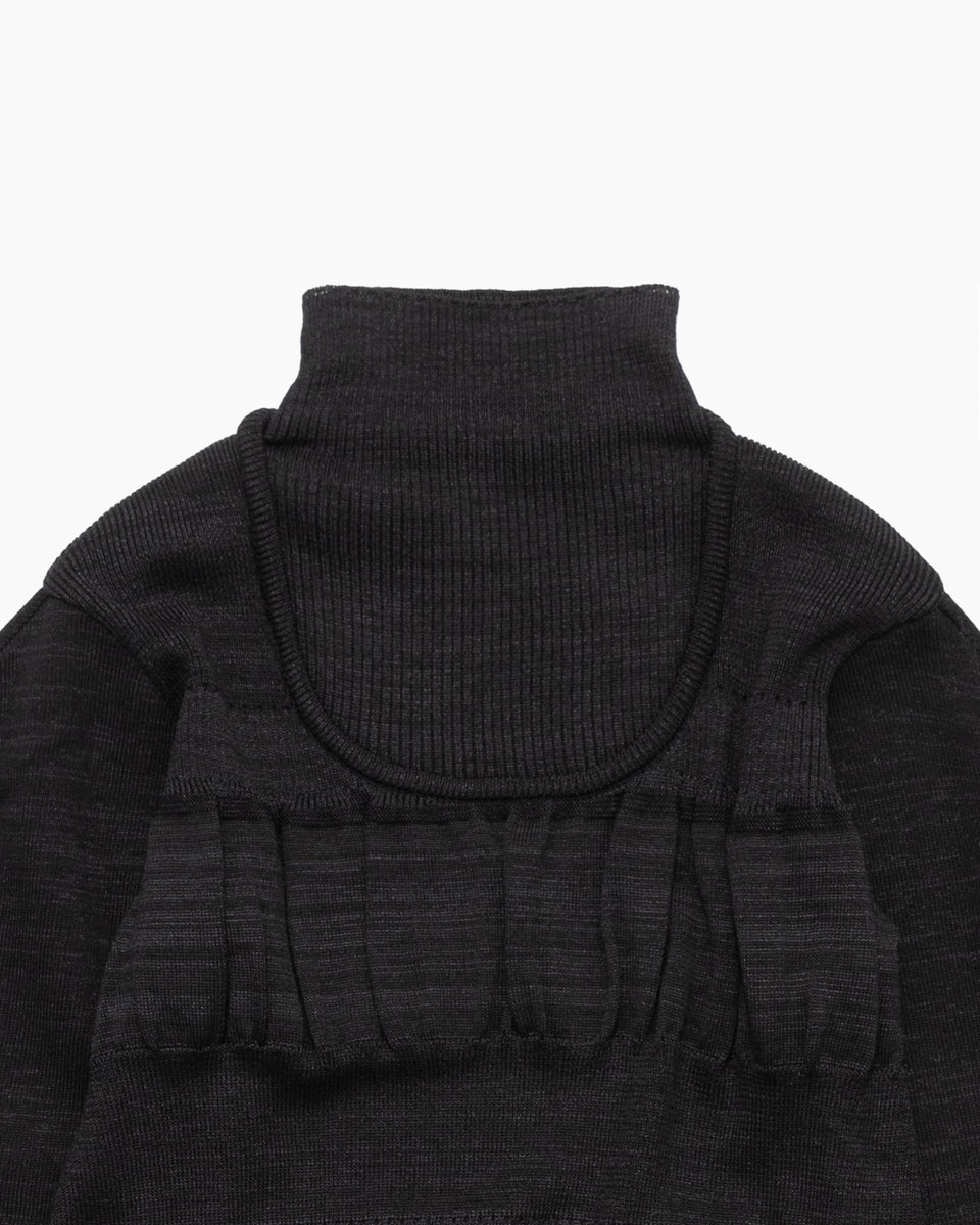 【23AW】<TARO HORIUCHI>レイヤードネックトップ