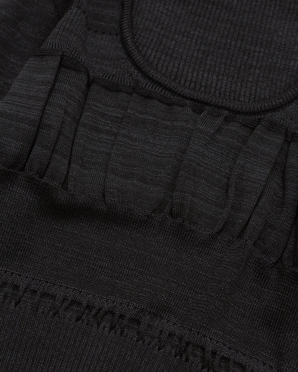 【23AW】<TARO HORIUCHI>レイヤードネックトップ