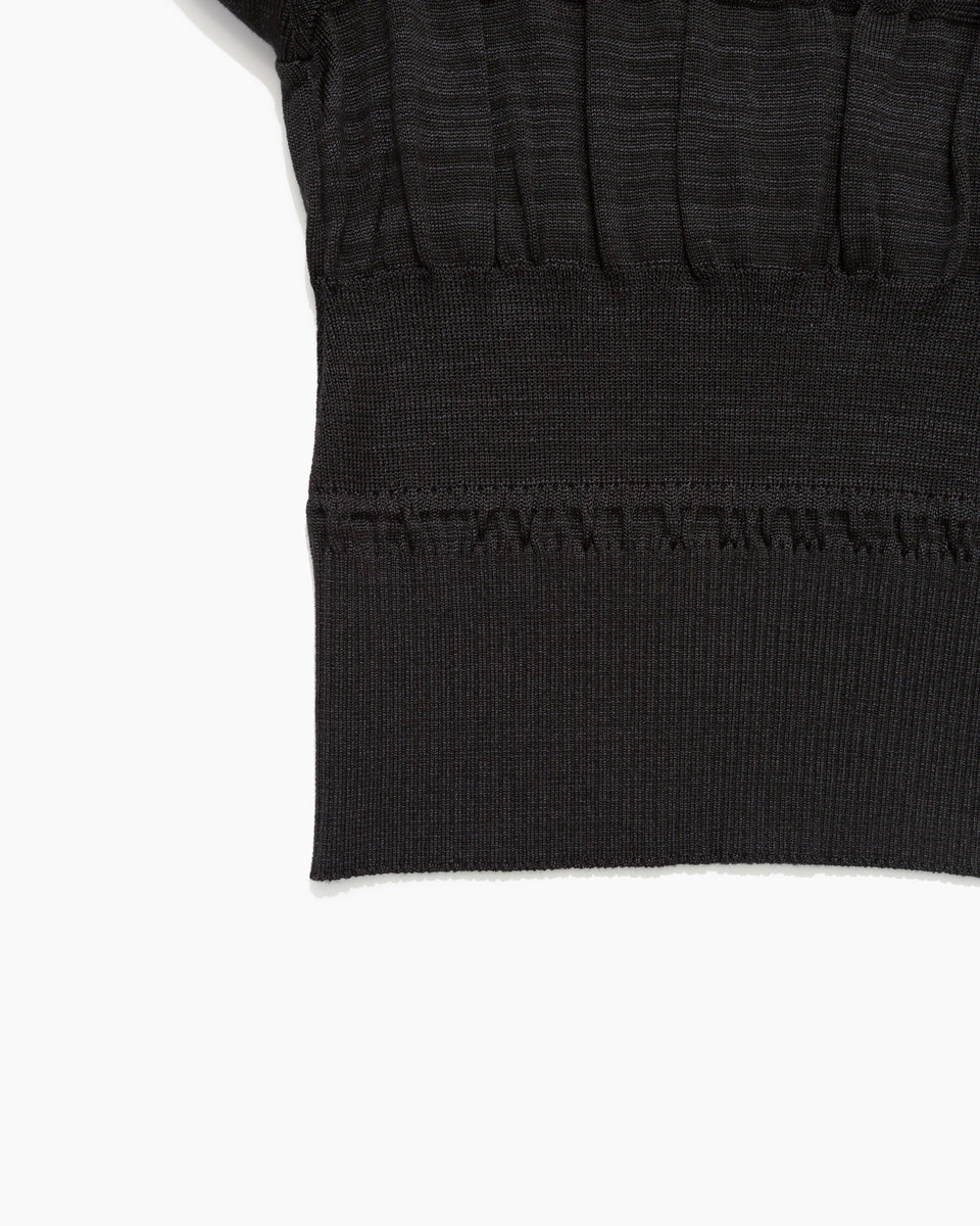 【23AW】<TARO HORIUCHI>レイヤードネックトップ