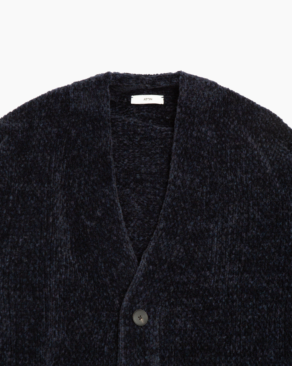 【23AW】ウールモールオーバーサイズカーディガン