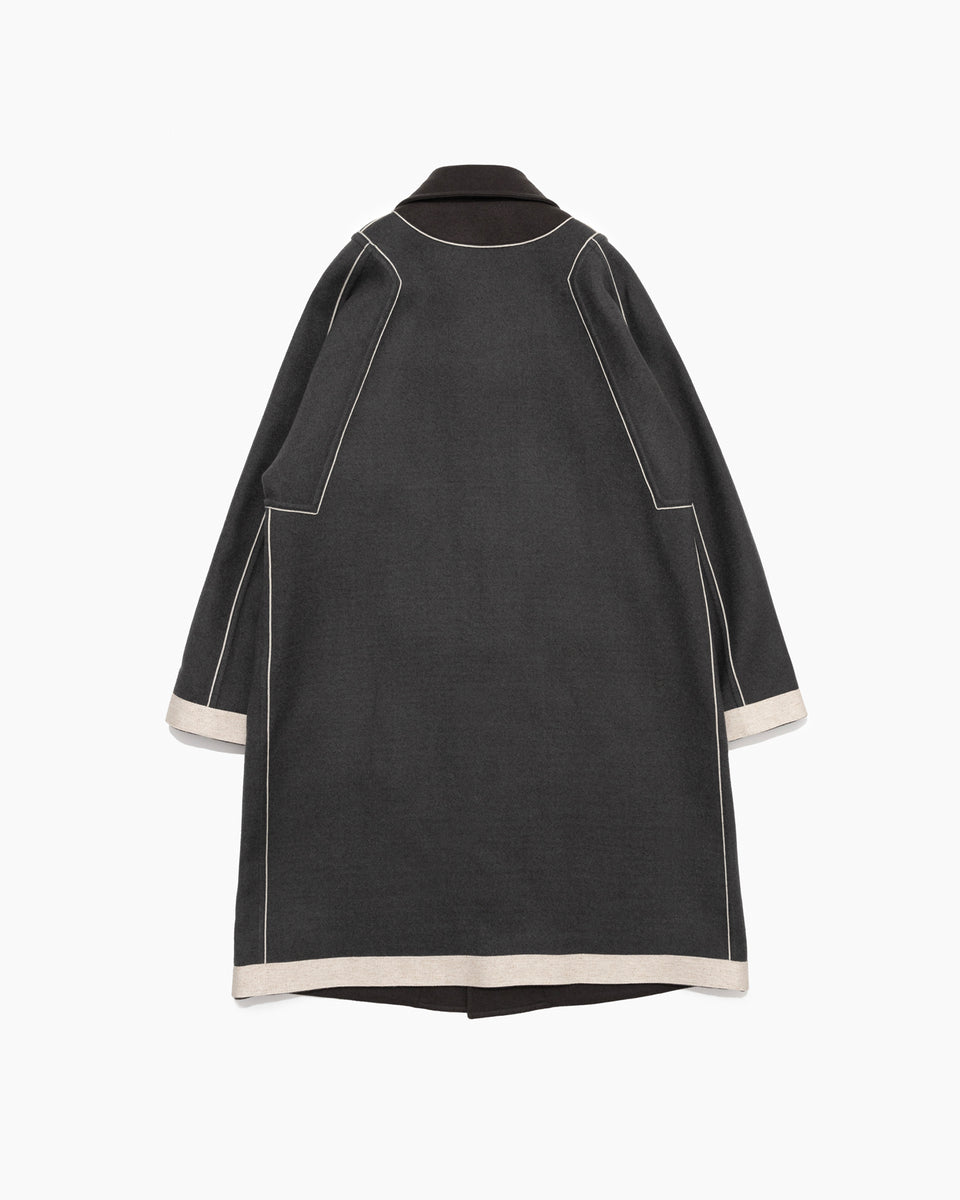 【23AW】リバーシブルショールカラー