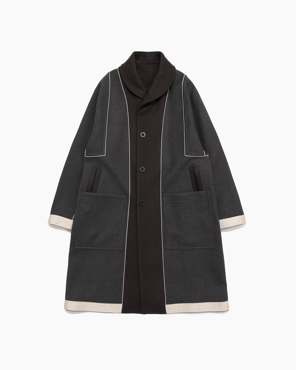【23AW】リバーシブルショールカラー