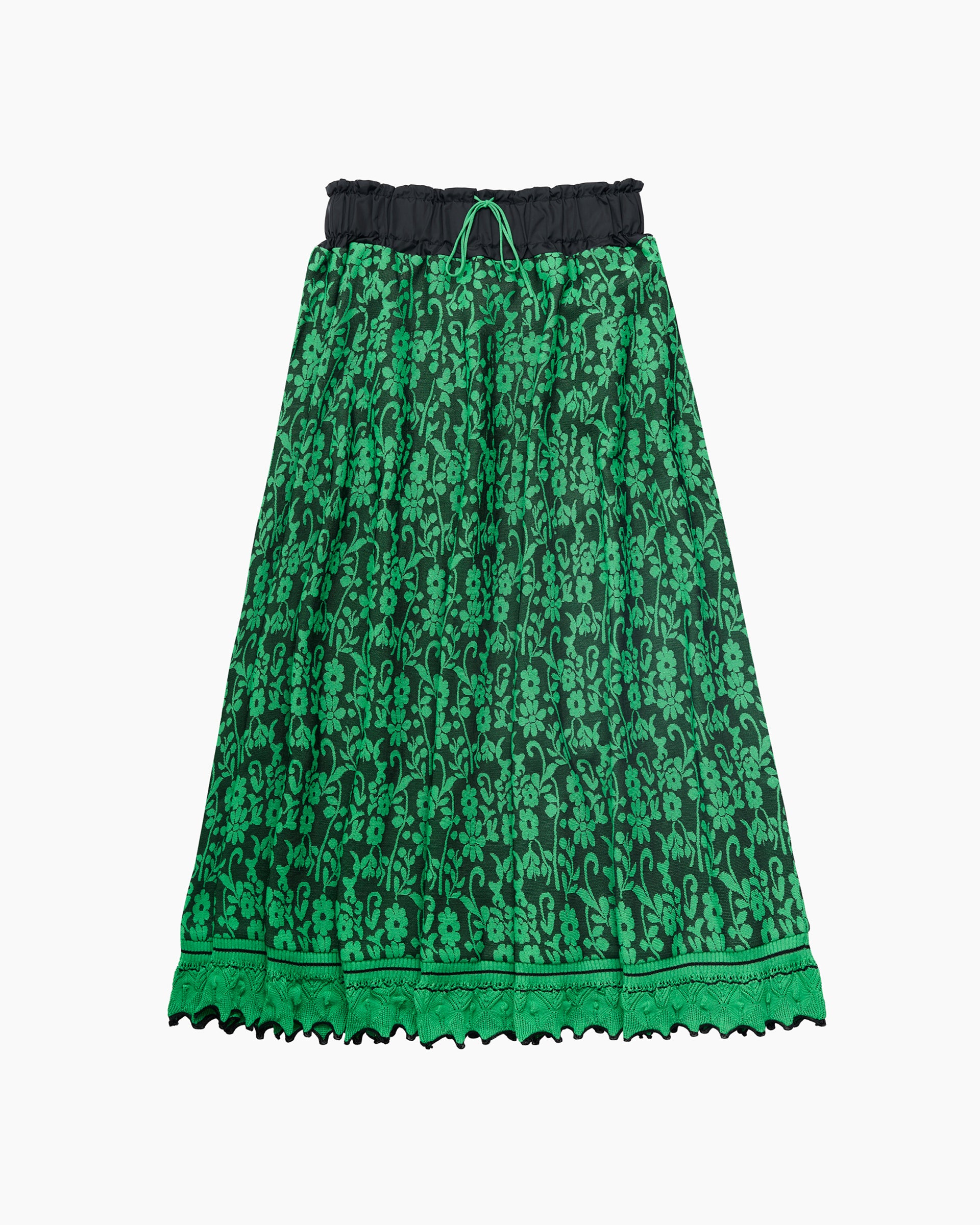 スカート malamute ajisai flower flare skirt MALAMUTE(マラミュート)のajisai flower gynoid flare skirt通販
