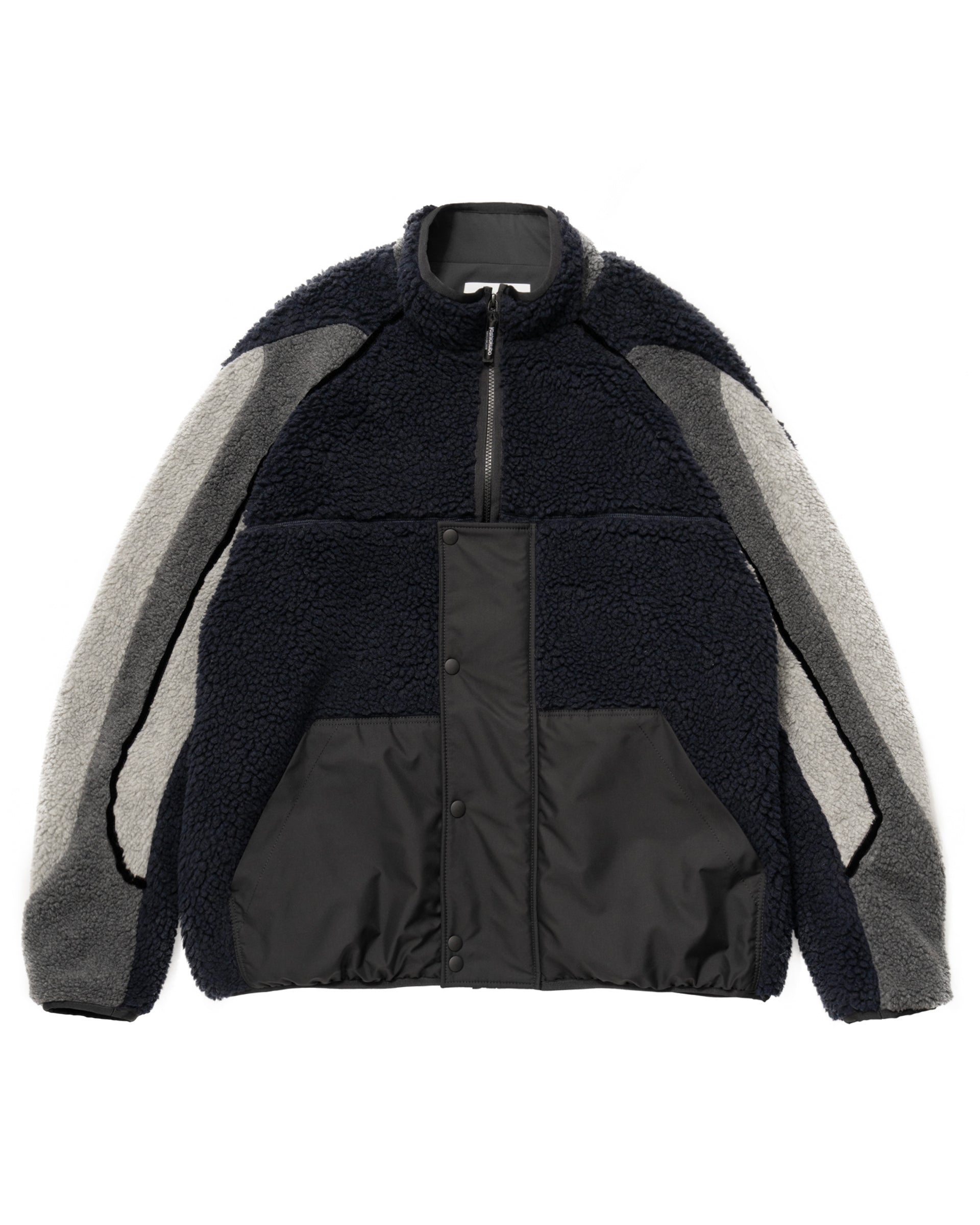 ジャケット・アウター UNIQLO Engineered Garments sacai kolor Uniqlo x Engineered Garments Fleece Collarless Coat (Japanese