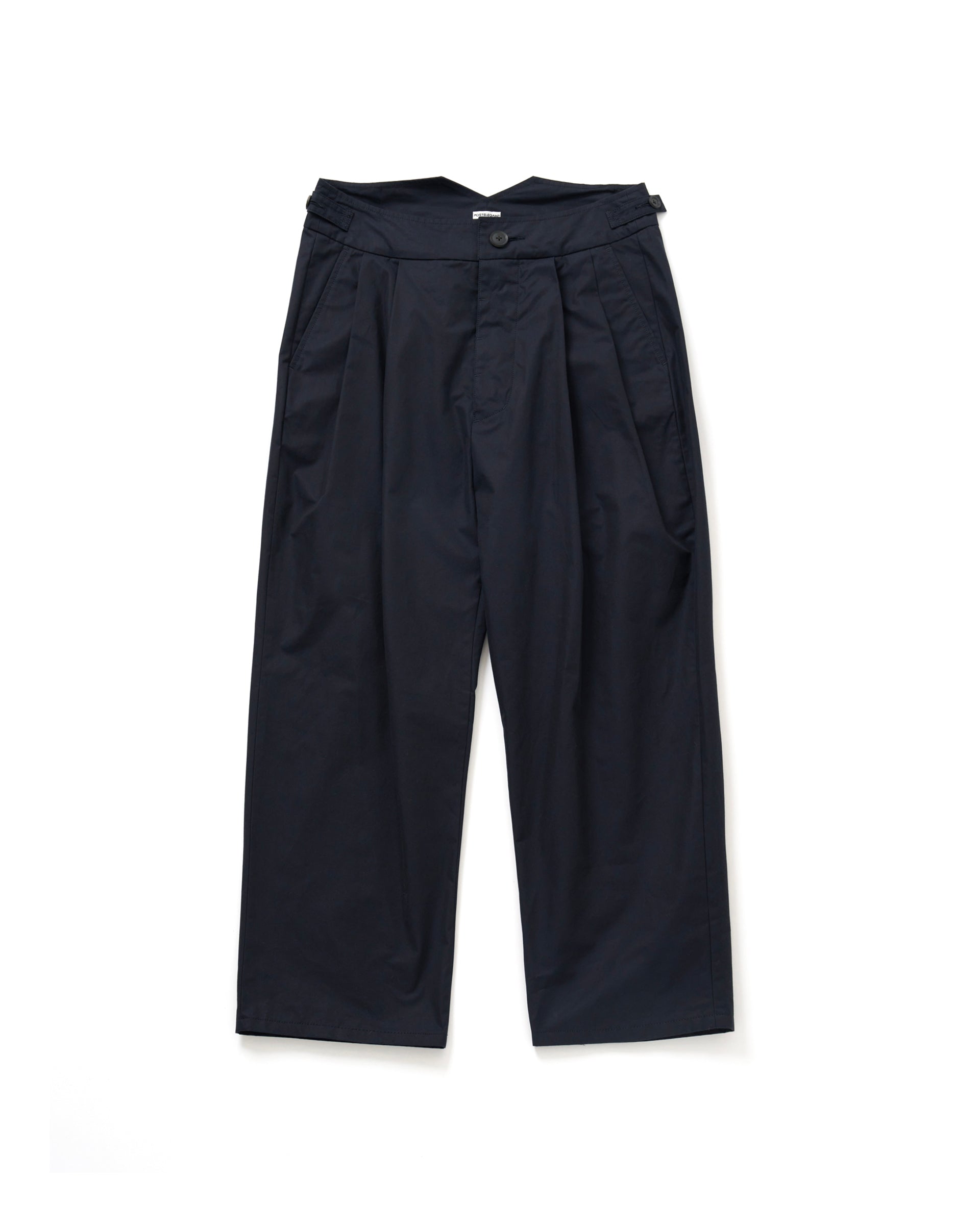 POSTELEGANT】ハイカウントコットントラウザーズ – ファッション
