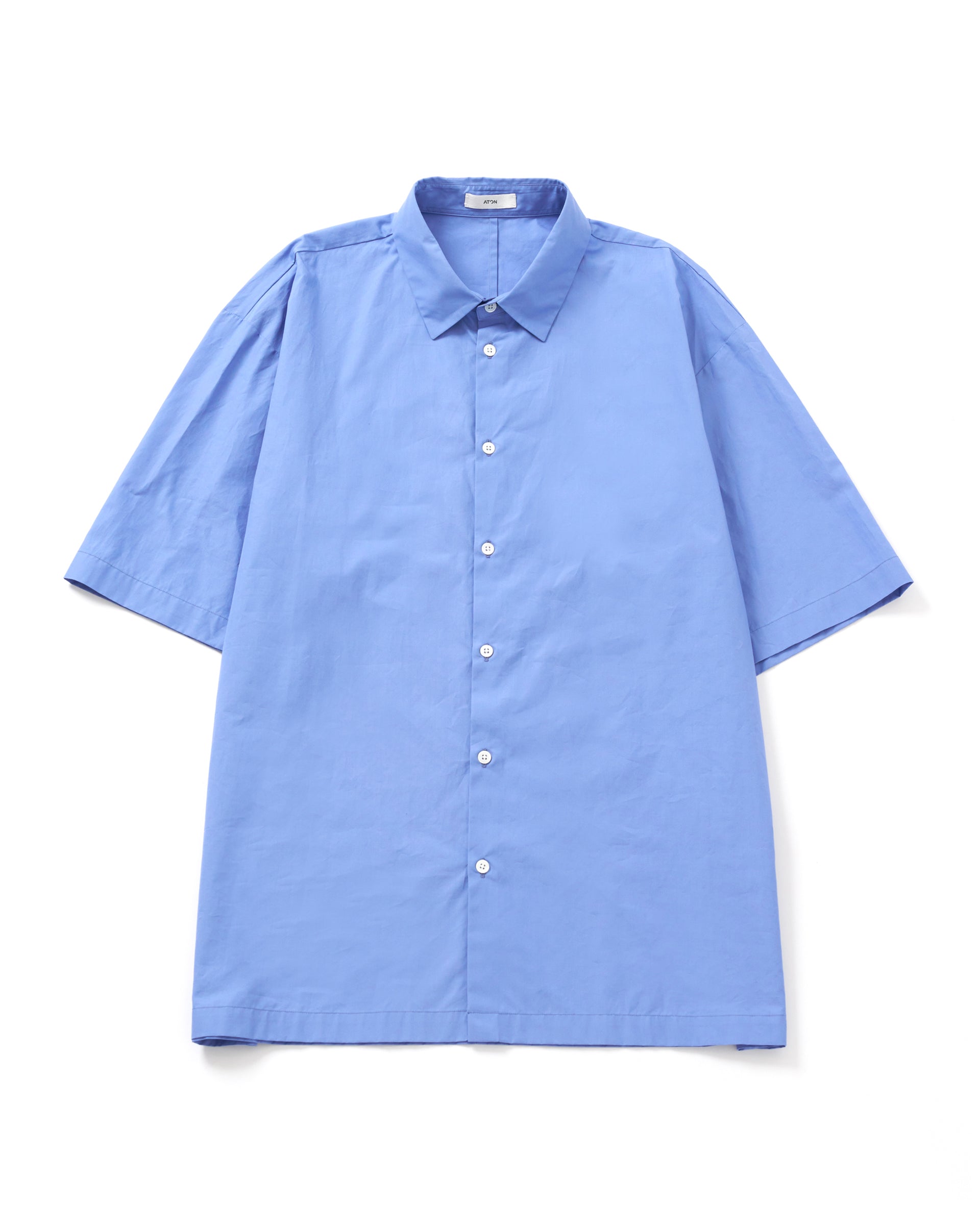 STILL BY HAND コットンブロード ショートスリーブ BDシャツ 48 STILL BY HAND コットンブロード ショートスリーブ BDシャツ 48