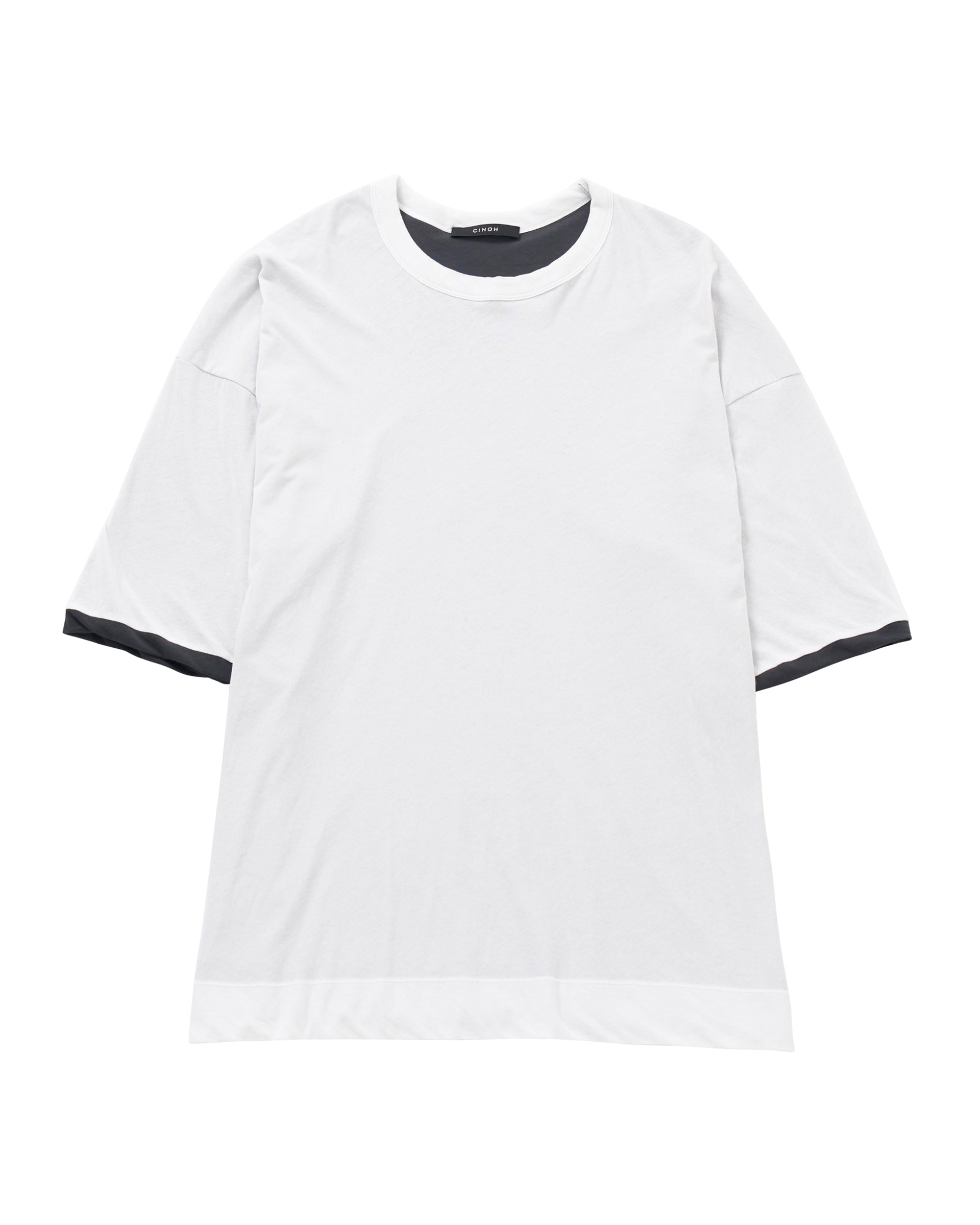 CINOH レイヤードTシャツ CINOH tシャツ 「CINOH/チノ」「STUDIOUS別注」レイヤードT