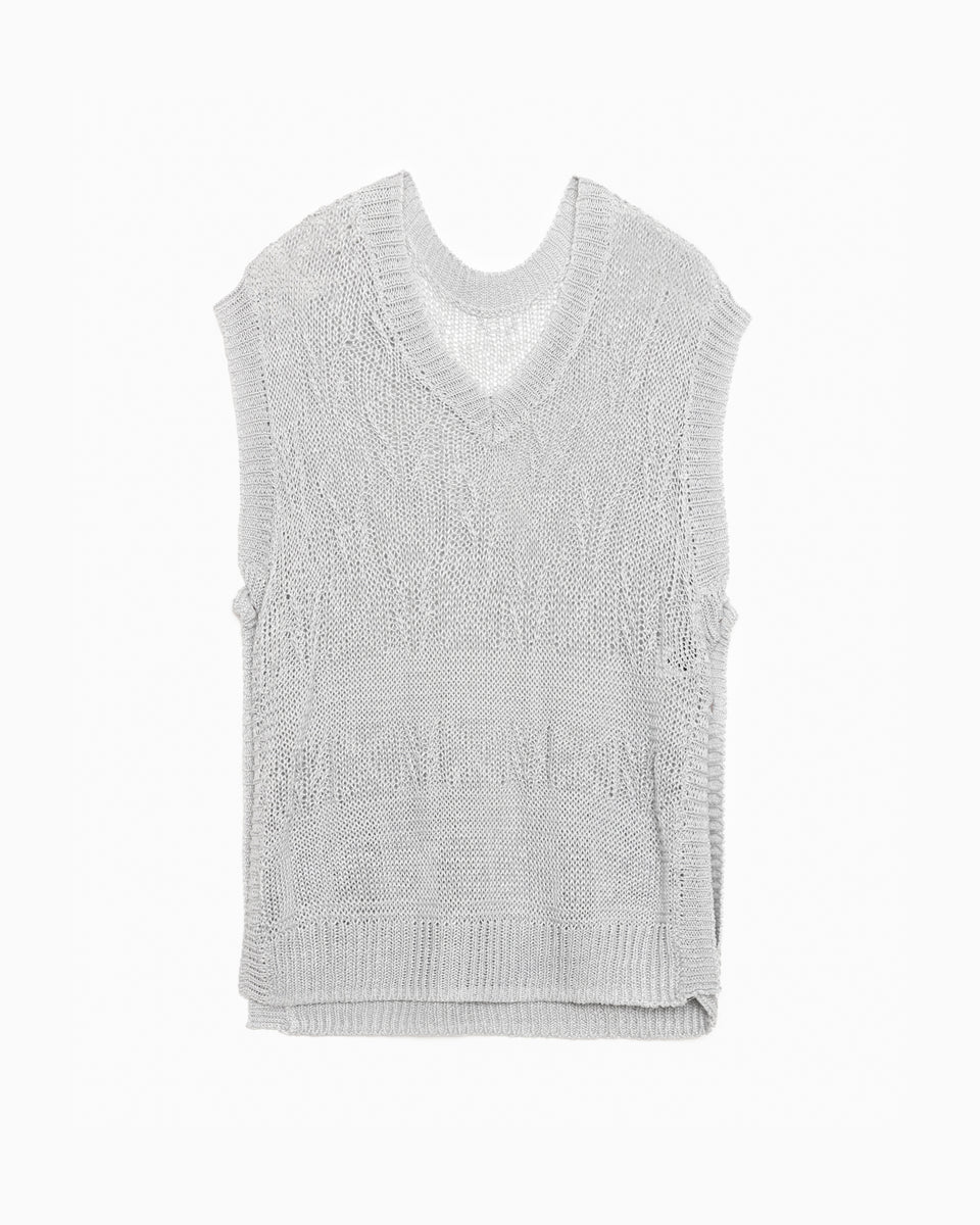 【23SS】<th products>リネンフィッシャーマンベスト