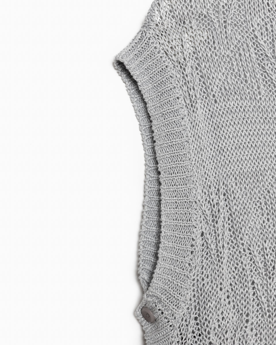 【23SS】<th products>リネンフィッシャーマンベスト