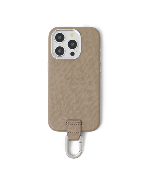 objcts.io】カラビナ付iPhoneケース（トープ） – ファッションスナップ