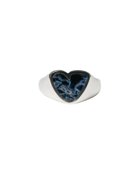 PREEK＞HOW RAW HEART PINK OPAL STONE RING/リング