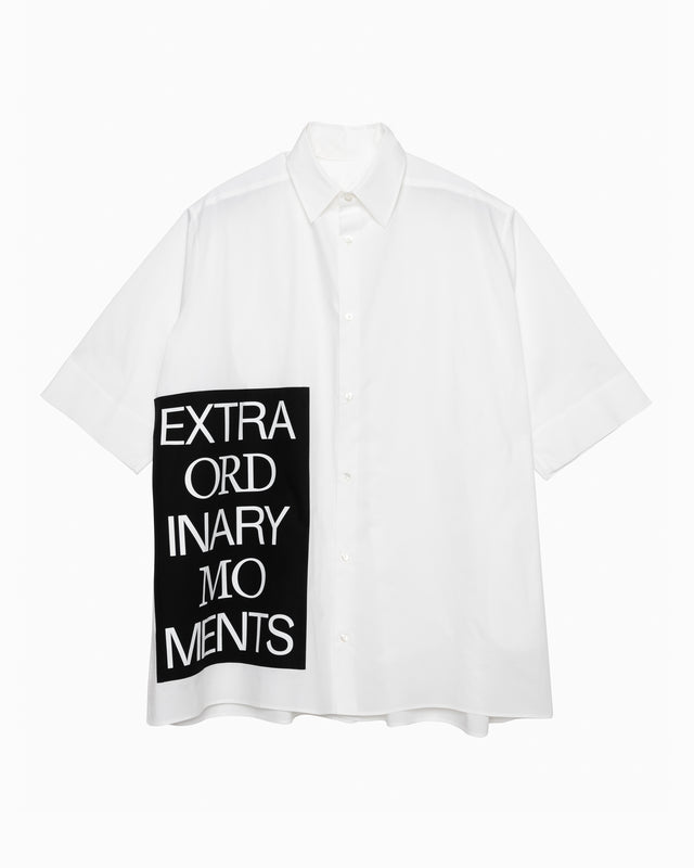 ＜TARO HORIUCHI＞オーバーサイズグラフィックシャツ