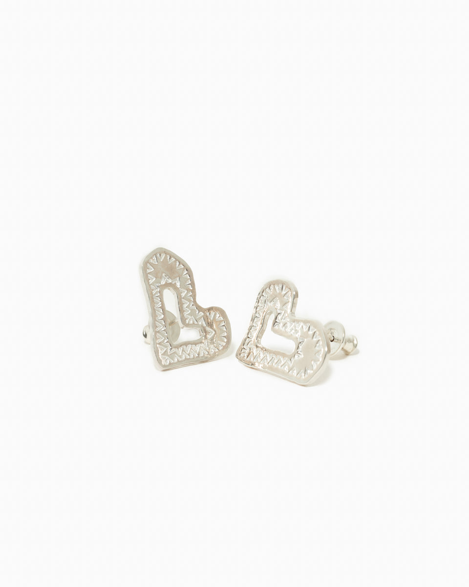 【23SS】テウチハートピアス